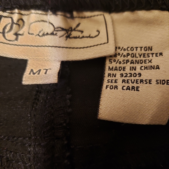 New w/tags Diane Gilman Black Stretch Jeans - Picture 3 of 3